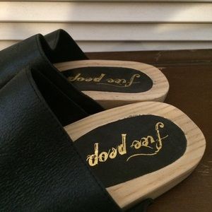 Free People Clog Slides